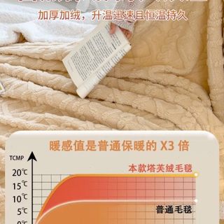 冬季加厚毛毯办公室毯子午睡毯盖毯塔芙绒珊瑚绒床上用品学生宿舍