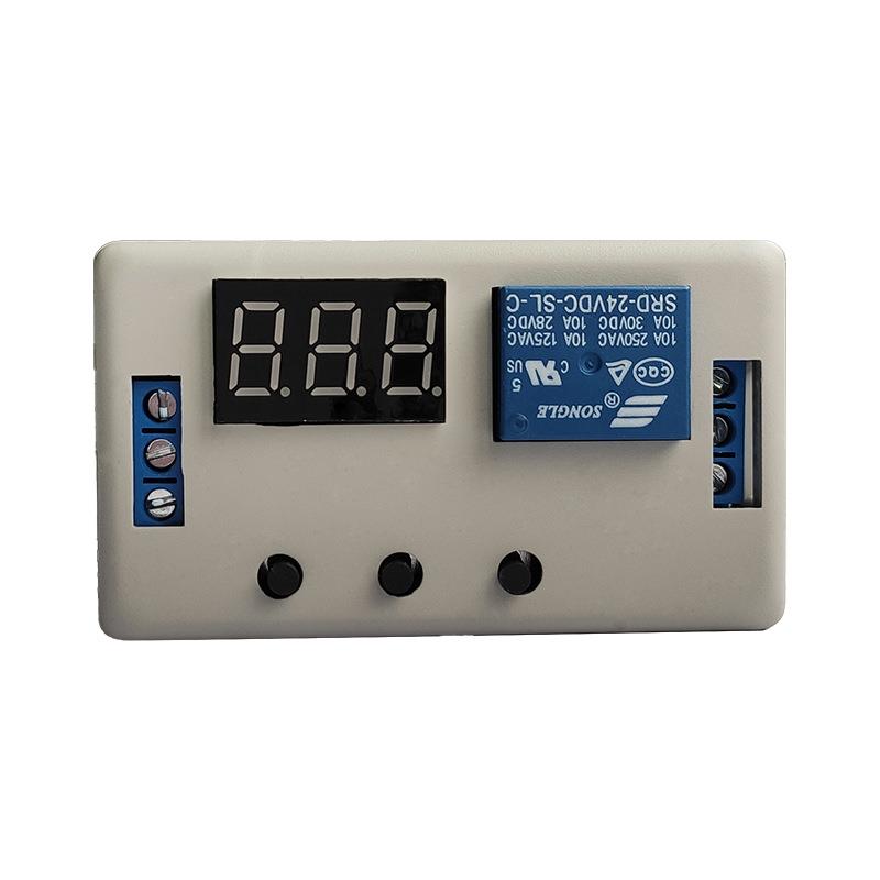 一路继电器模块延时断电断开触发循环定时电路开关外壳计时工业