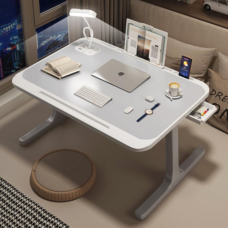 金连达床上折叠小桌子笔记本电脑桌学生宿舍桌写字桌家用懒人饭桌