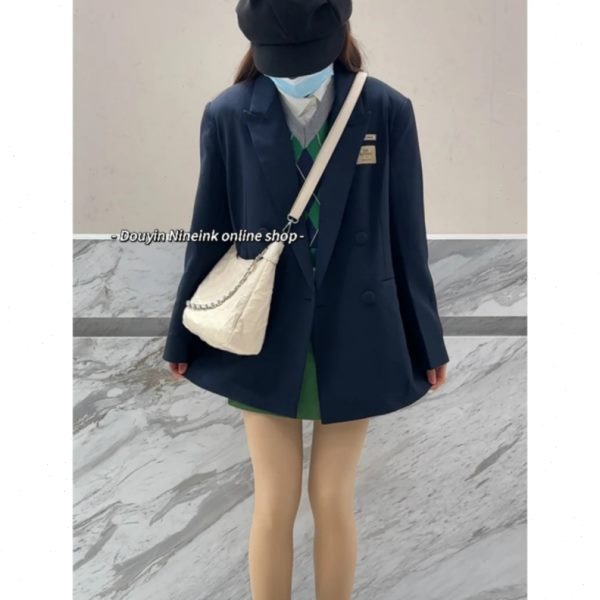 小众质感ins百搭腋下包单肩包女2024新款大容量链条水桶包斜挎包