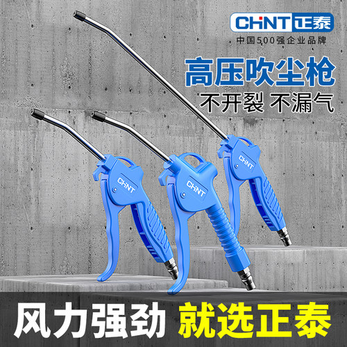 正泰高压吹尘枪气泵喷枪气动工具风枪吹气枪除尘工具除灰尘套装