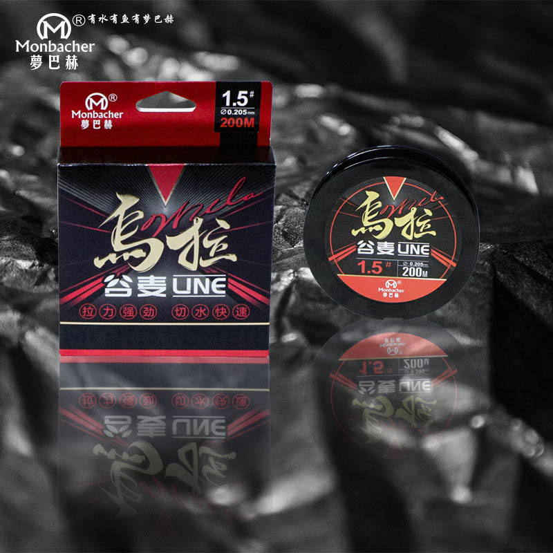 梦巴赫鱼线乌拉谷麦逗钓线日本原丝强拉力抗卷耐磨尼龙前打专用线