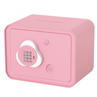 新款儿童保险箱存钱罐大容量超大号密码指纹解锁塑料保险柜储蓄罐