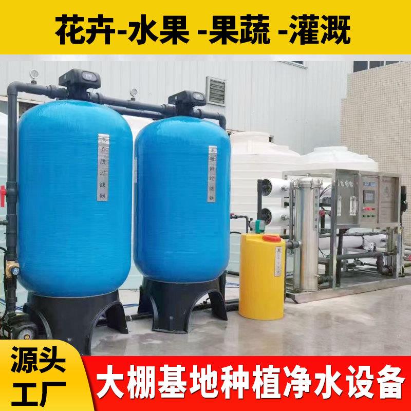 蓝莓种植用水净水设备反渗透RO纯水设备大棚蔬菜水果种植净水设备