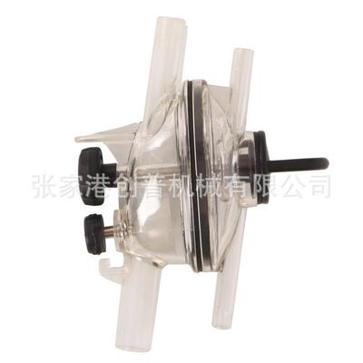 奶羊挤奶厅鱼骨式挤奶机集乳器羊奶吸奶器配件奶爪圆头羊杯组