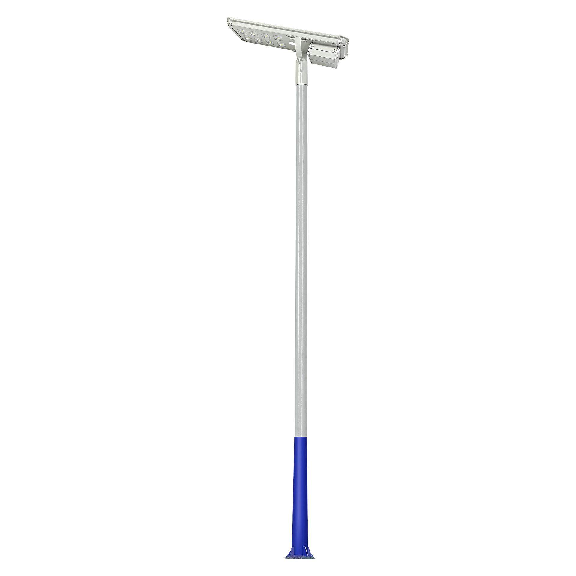 一体化太阳能庭院灯铝合金外壳套件防水路灯照明配件街道户外节能