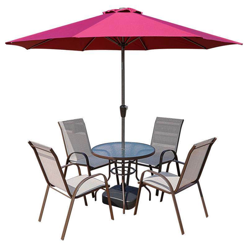 室外户外露天阳台庭院桌椅组合带伞奶茶店摆摊家用花园休闲休闲风,商业/办公家具,商用藤编家具,淘宝优惠券,粉丝福利购,淘宝优惠卷