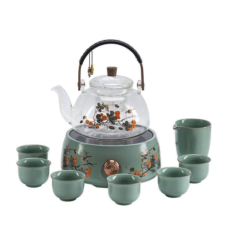 电陶炉玻璃壶煮茶器大容量加厚耐热茶壶提梁泡茶壶电热煮茶炉烧水,厨房/烹饪用具,冰箱除冰铲,淘宝优惠券,粉丝福利购,淘宝优惠卷