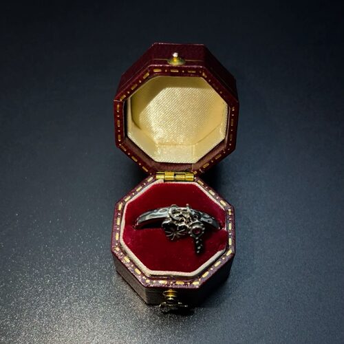 Vintage古着 Heart Lock Promise戒指