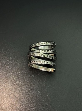 Vintage古着 Faith and Courage戒指