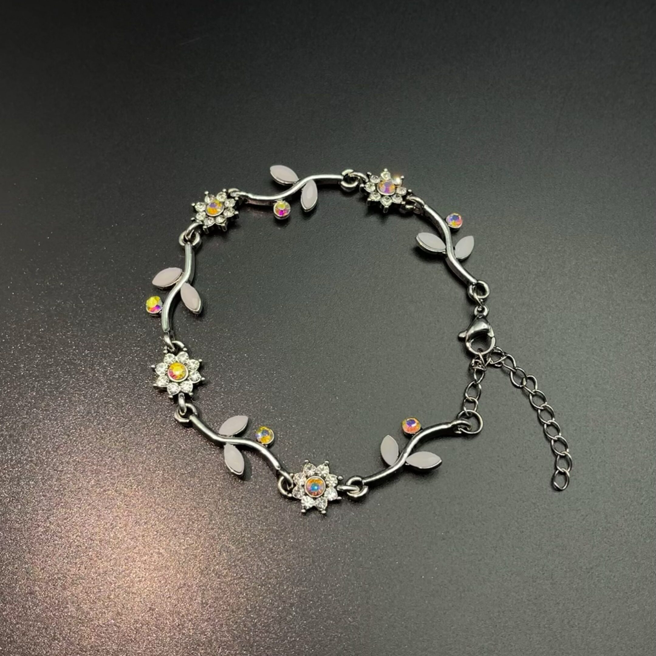 Vintage古着 Glazed flower branch套装 - 实物图