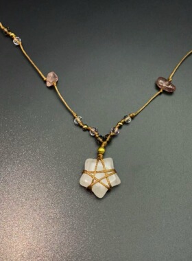 Vintage古着 Catch a Wishing Star项链