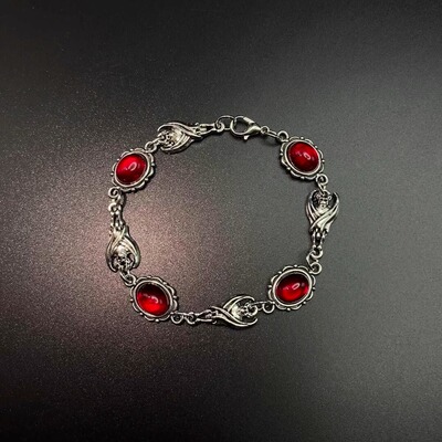 Vintage古著 Blood-red bat手链