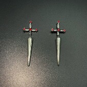 Dancing Vintage古着 Double Sword耳饰