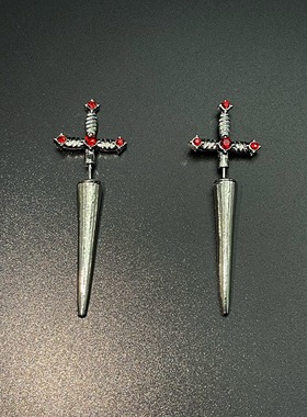 Vintage古着 Double-Dancing Sword耳饰