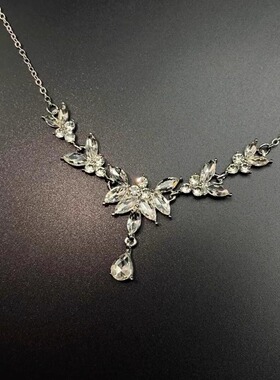 Vintage古着 Glazed snowflakes项链