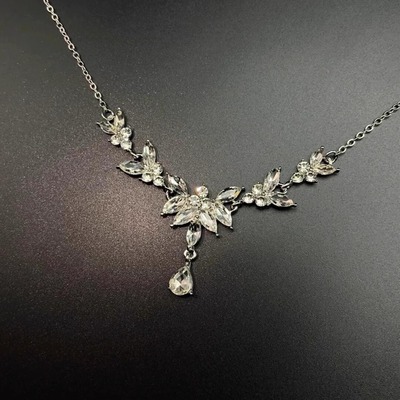 Vintage古着 Glazed snowflakes项链