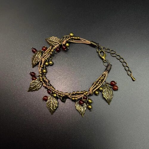 Vintage古着 Vine tree fruit手链