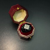 star Vintage古着 Burgundy curtain戒指