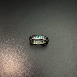 Vintage古着 Enamel apricot leaves戒指