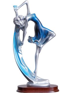 北欧创意舞女艺术工艺摆件现代简约玄关客厅电视柜家居酒柜装饰品