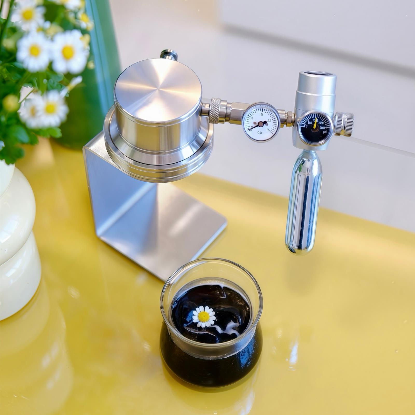 CAFEXI气动便携咖啡机 不锈钢迷你咖啡机户外手动现磨咖啡机