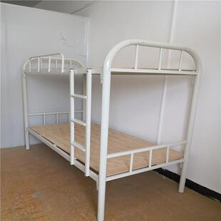 惠州高低床铁床上下铺双人铁艺床加厚员工宿舍铁架床双层床铁床子