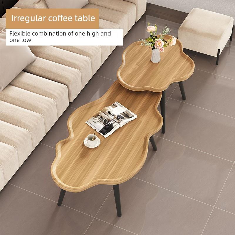 同梦云朵茶几客厅家庭小公寓无障碍豪华边桌简约出租屋创意茶几