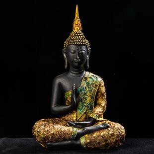 泰国佛像家居装 餐厅摆设 饰品工艺品小摆件玄关酒柜东南亚风格 泰式