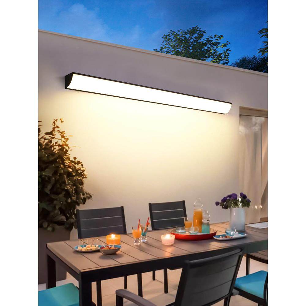 新款超亮户外防水壁灯长条过道楼梯灯室外led阳台灯门头灯庭院灯,家装灯饰光源,户外壁灯,淘宝优惠券,粉丝福利购,淘宝优惠卷