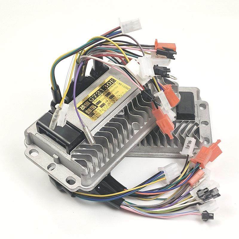 两轮电动车正弦波控制器三模静音矢量直流无刷马达48v60v72伏配件