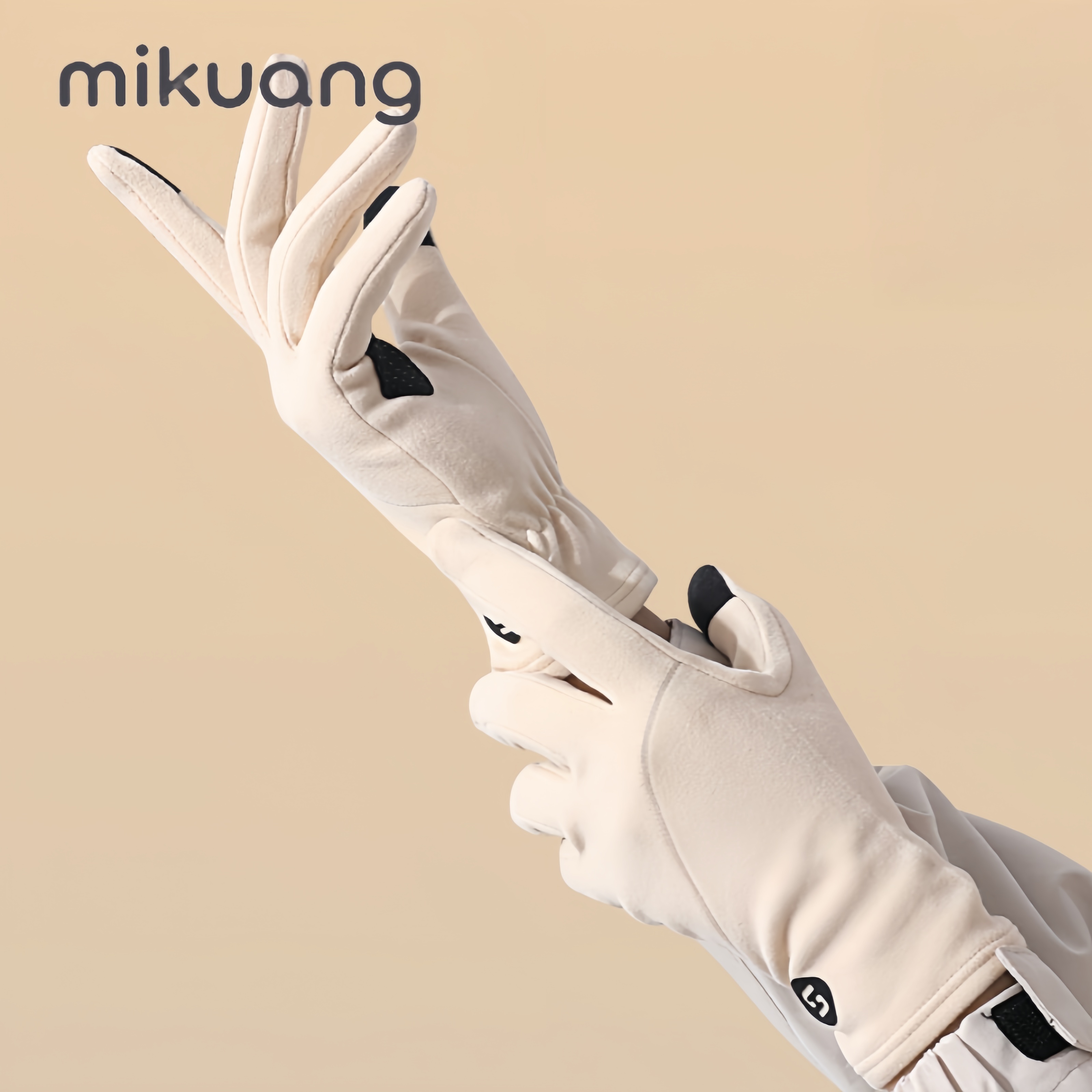 新款加绒滑雪手套绝了！