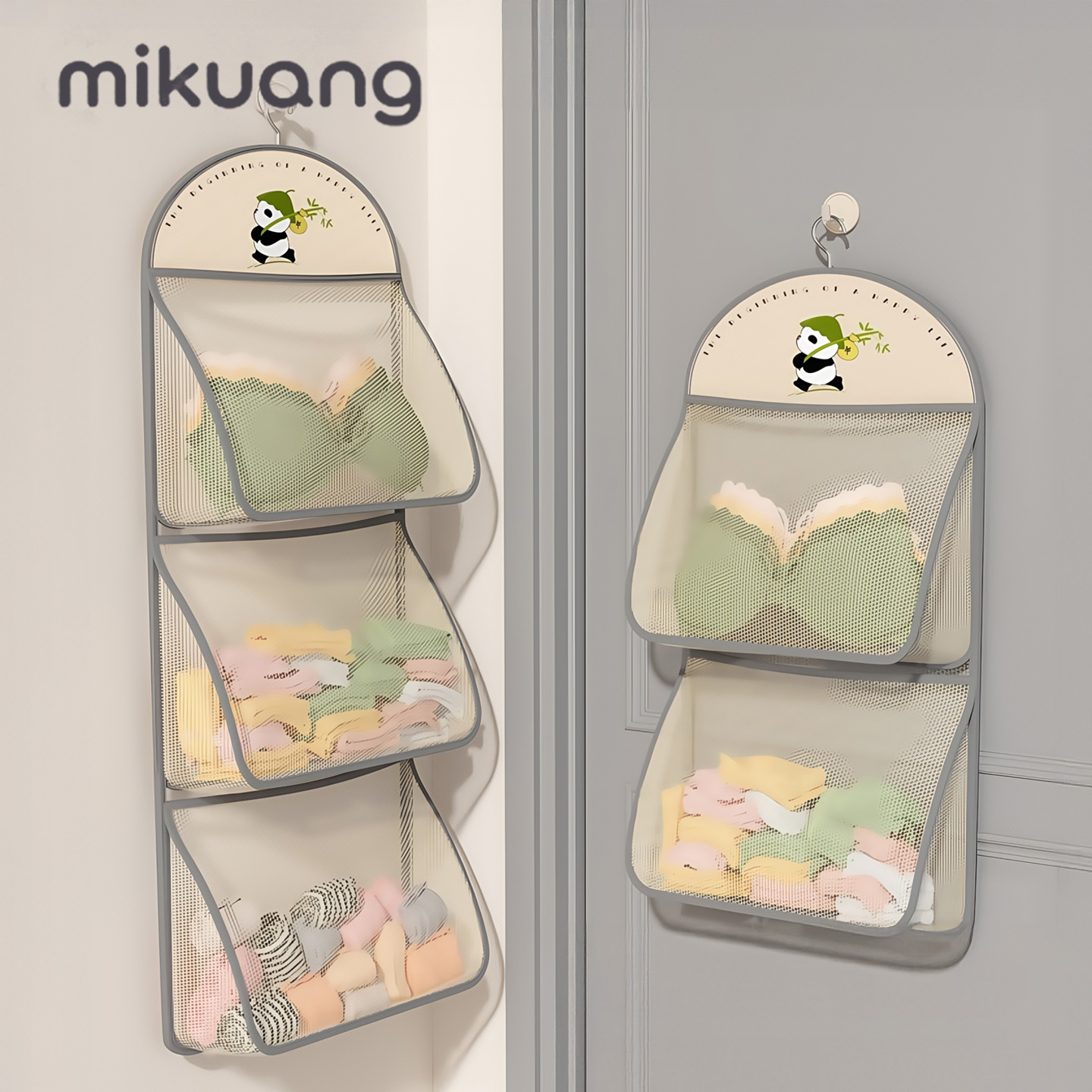 放袜子神器！宿舍上铺挂袋