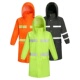 包邮 雨衣长款 全身拉链荧光黄绿牛津布防暴雨加厚劳保反光雨衣男女