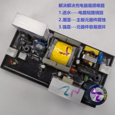 高档小刀电动电瓶车充电器原装充电器反h三20公专用插48V插正品12