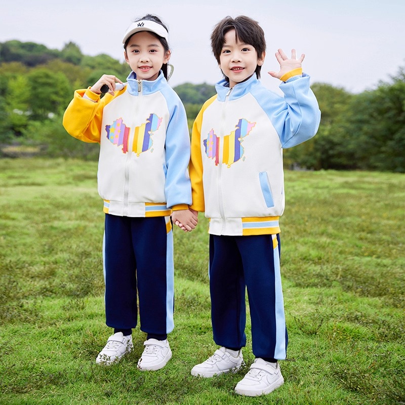 儿童校服套装学院风啦啦队演出服