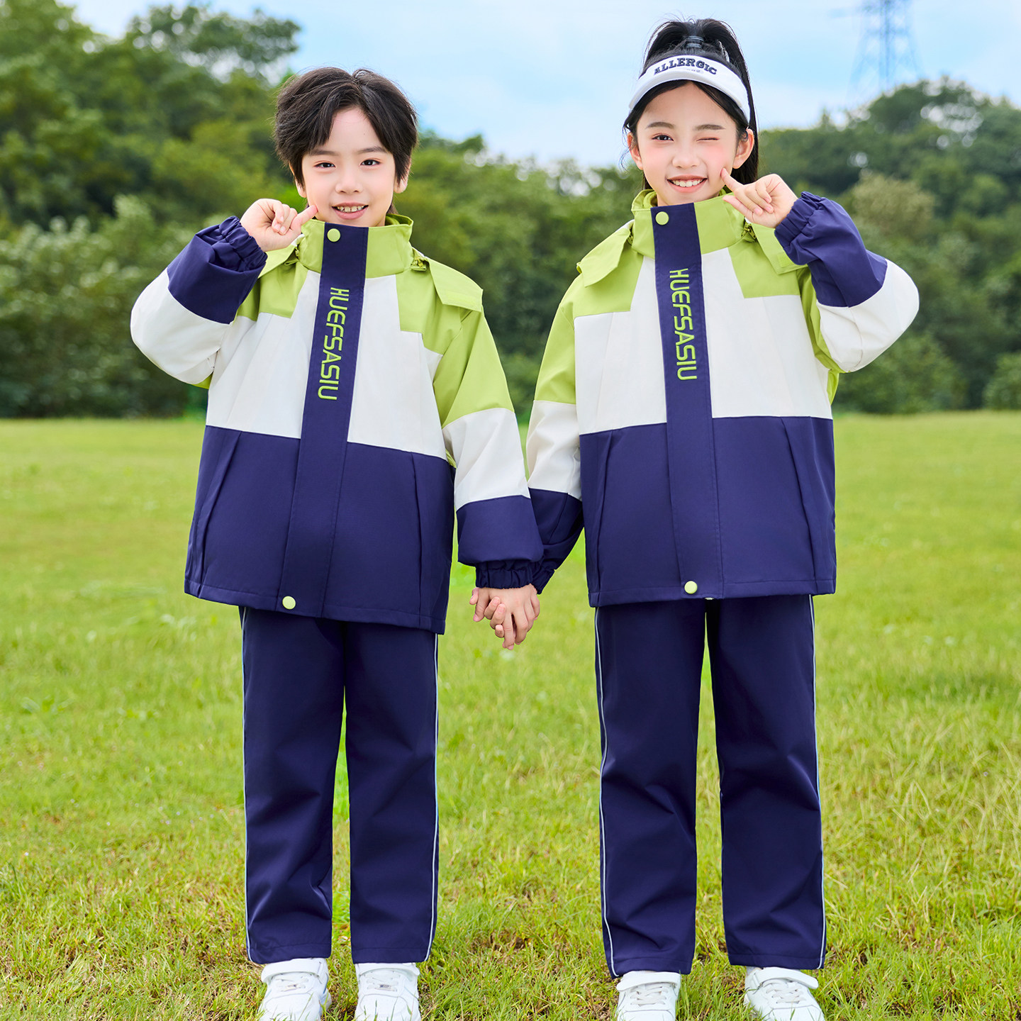 小学生校服班服儿童秋冬季演出服运动会开幕式幼儿园三件套表演服