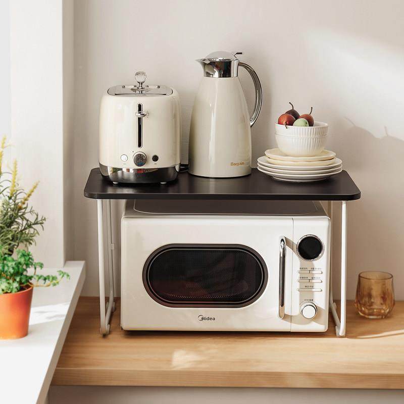 厨房物架2024WCG0微波炉置架子面烤箱电饭煲收纳支家用架台面桌多,厨房/烹饪用具,微波炉置物架,淘宝优惠券,粉丝福利购,淘宝优惠卷