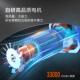 亿力吸尘42682037器家用吸力强用大尘功率用美缝专吸尘机自动大工