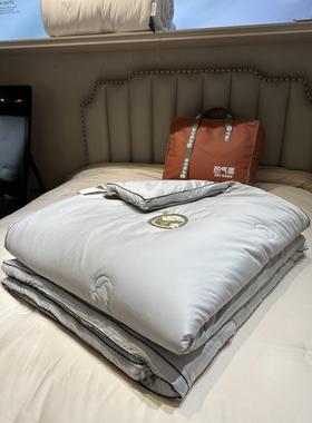 ms251014商场80s长绒棉1秋%绵羊毛二合一子母被春四被冬被季被加