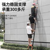 DLT702可厚加铝合金多功能家用伸缩梯子折叠人字工程携式 升梯降楼