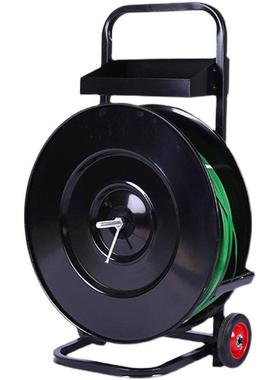 包带通用便捷式塑钢带带盘车自带支刹车不JVT散带打辅助打包机工