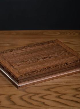 戴堂木佛像神像D99-32A木底座增高底玉酸枝木天然实木座正长方形