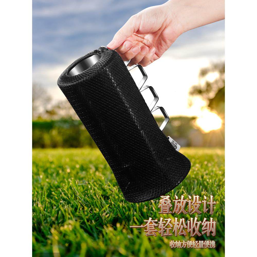 奇04不锈钢户外水杯套便携露营野岛营杯子自驾游装旅行用品DQ168,户外/登山/野营/旅行用品,水杯,淘宝优惠券,粉丝福利购,淘宝优惠卷