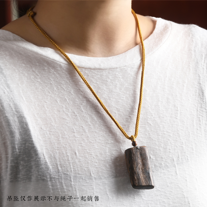 现货速发手工编织吊坠挂绳平安扣挂脖玉坠挂绳编绳项链绳子高货玉