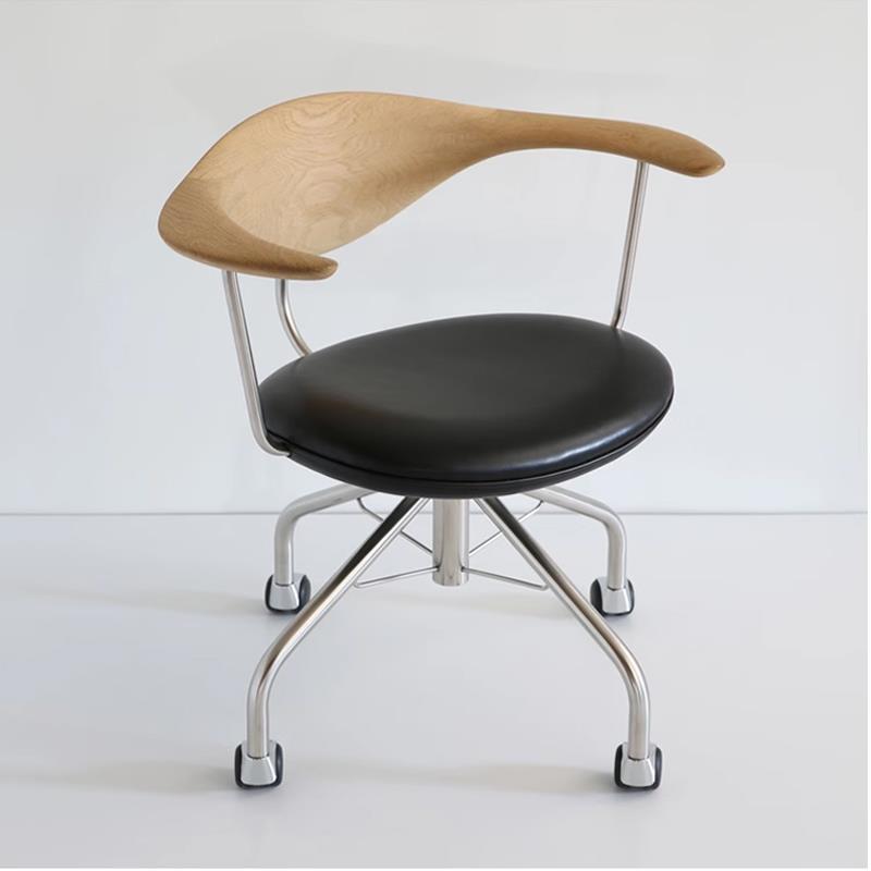 意式极简电脑椅办公椅 书椅 PP502 Swivel Chair Hans J. Wegner