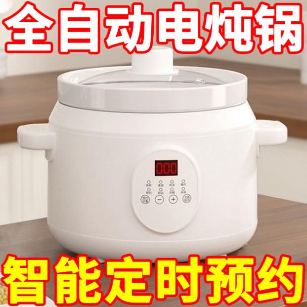 德国电炖锅紫砂全自动家用养生宝宝多功能煮粥炖汤砂锅煲汤锅陶瓷