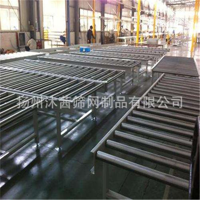 现货工业生产转弯流水线自动化输送设备无动力拐弯仓库分拣滚筒输
