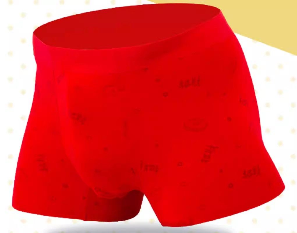 露露酱NN~黛凡妮鸿运大红男士内裤Z112505,女士内衣/男士内衣/家居服,男平角内裤,淘宝优惠券,粉丝福利购,淘宝优惠卷