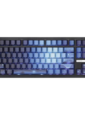 佐赫ZH870三模机械键盘海月侧刻